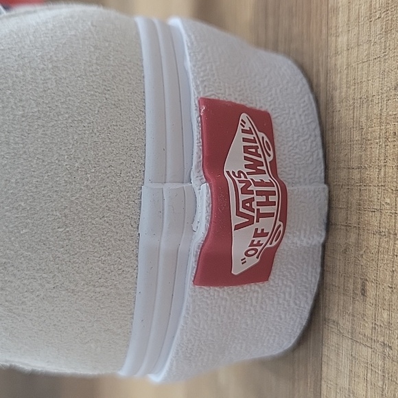 Van's SK8-Hi Brand new in the box no lid authentic uper textile and leather . - Picture 7 of 14